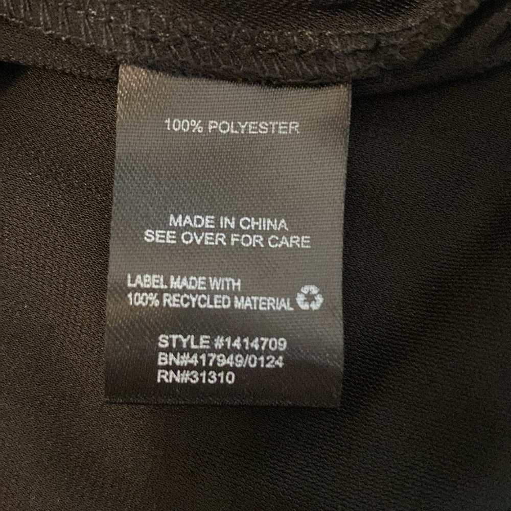 Women’s Fortune + Ivy Sleeveless Black Dress Brand New With Tags - Picture 5 of 14